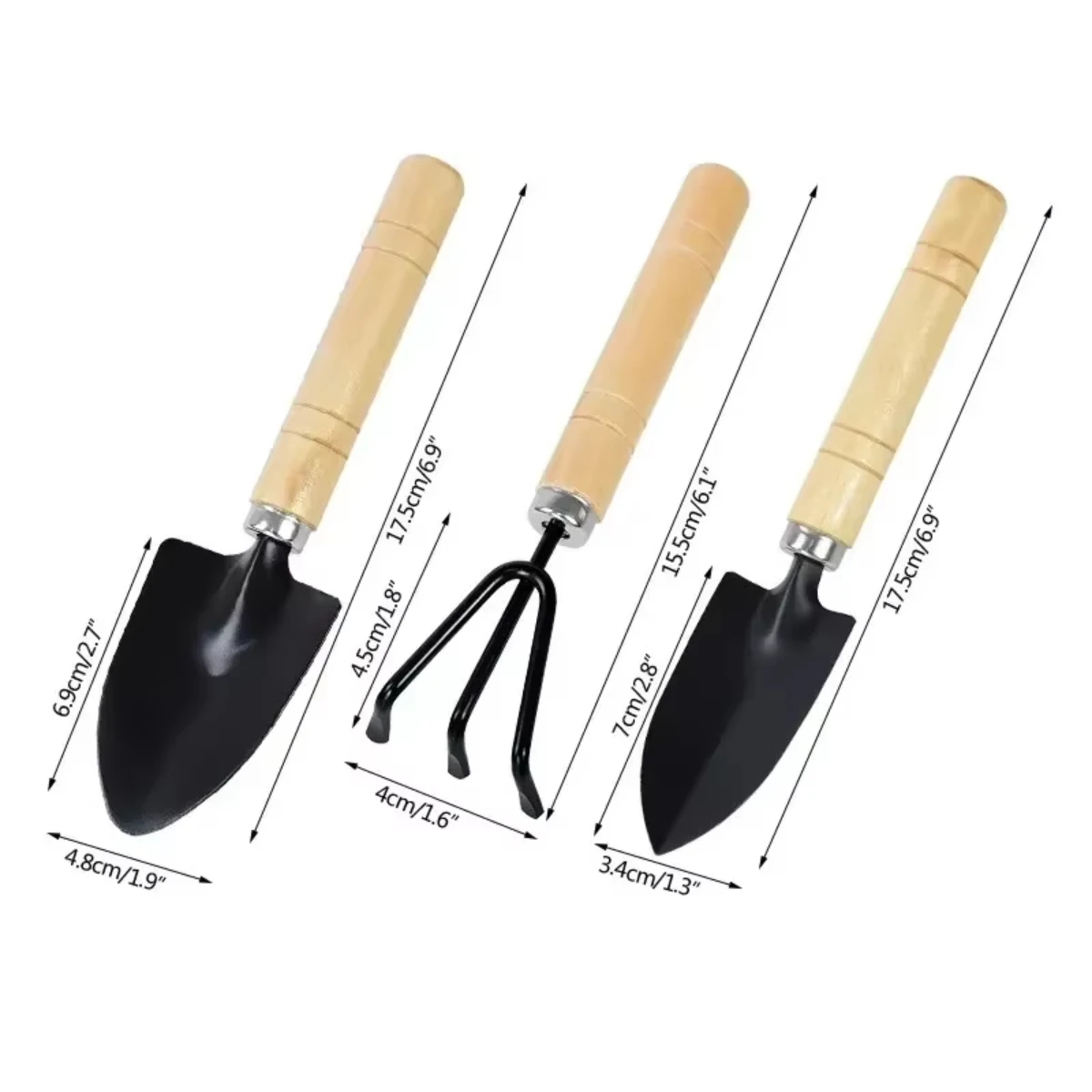 3Pcs/Set Mini Garden Tool Set  - огляд і ціна Indoor Herb Garden