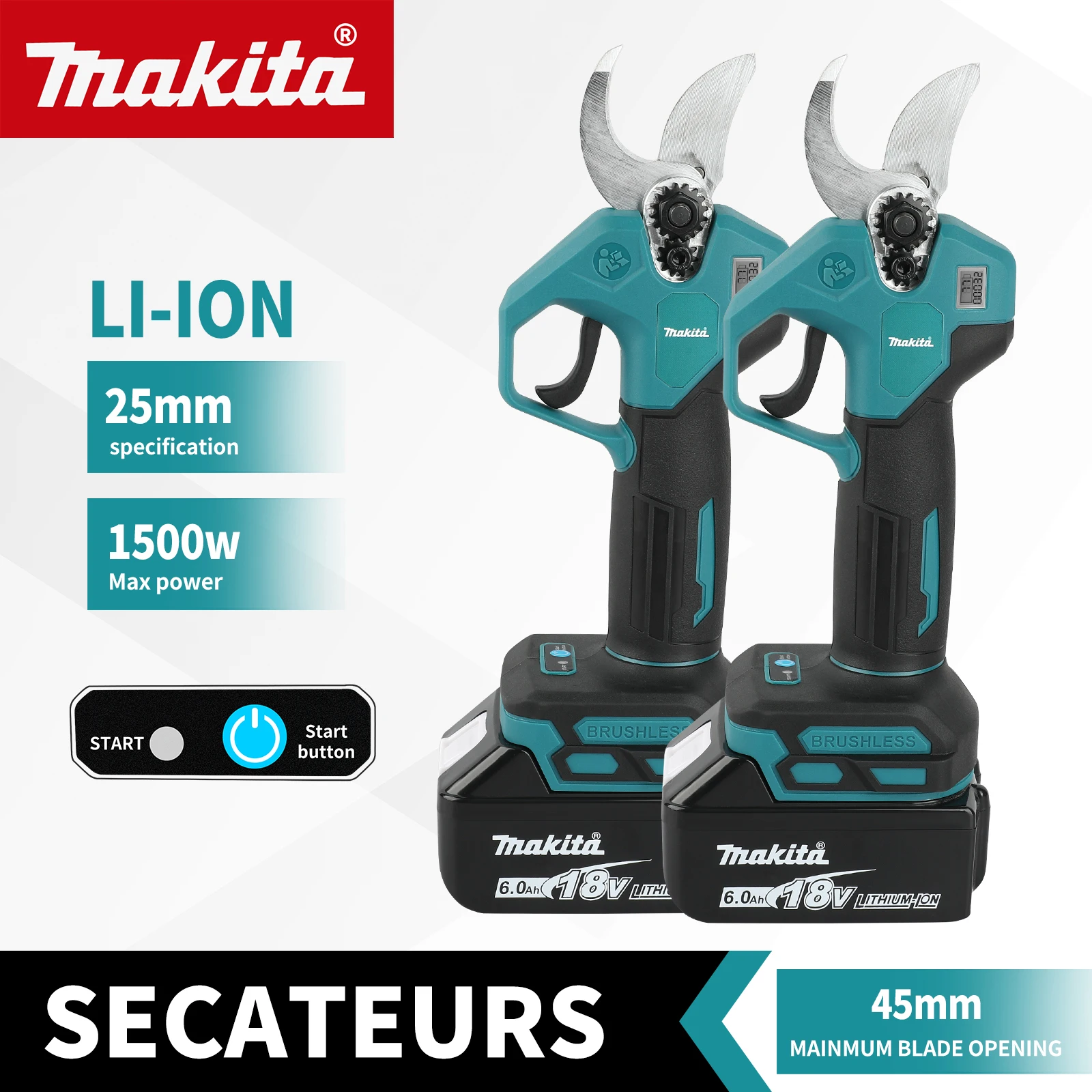 MPP569 Brushless Electric Prun - огляд і ціна Pruning Shears