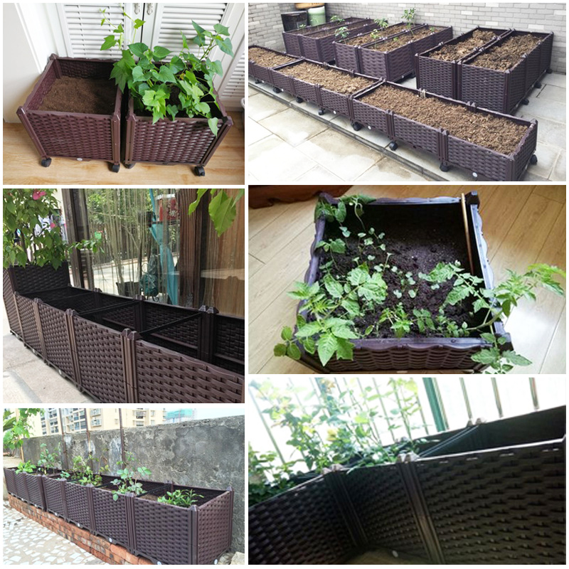 Self Watering Raised Garden Be - огляд і ціна Indoor Herb Garden