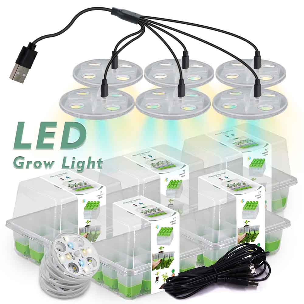 LED Grow Light Seedling Starte - огляд і ціна Indoor Herb Garden