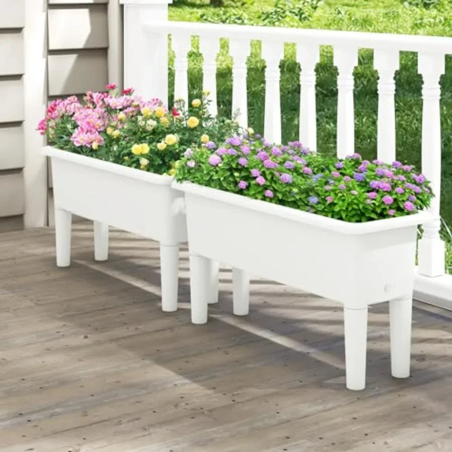 Raised Garden Beds Outdoor Set - огляд і ціна Self Watering Planter