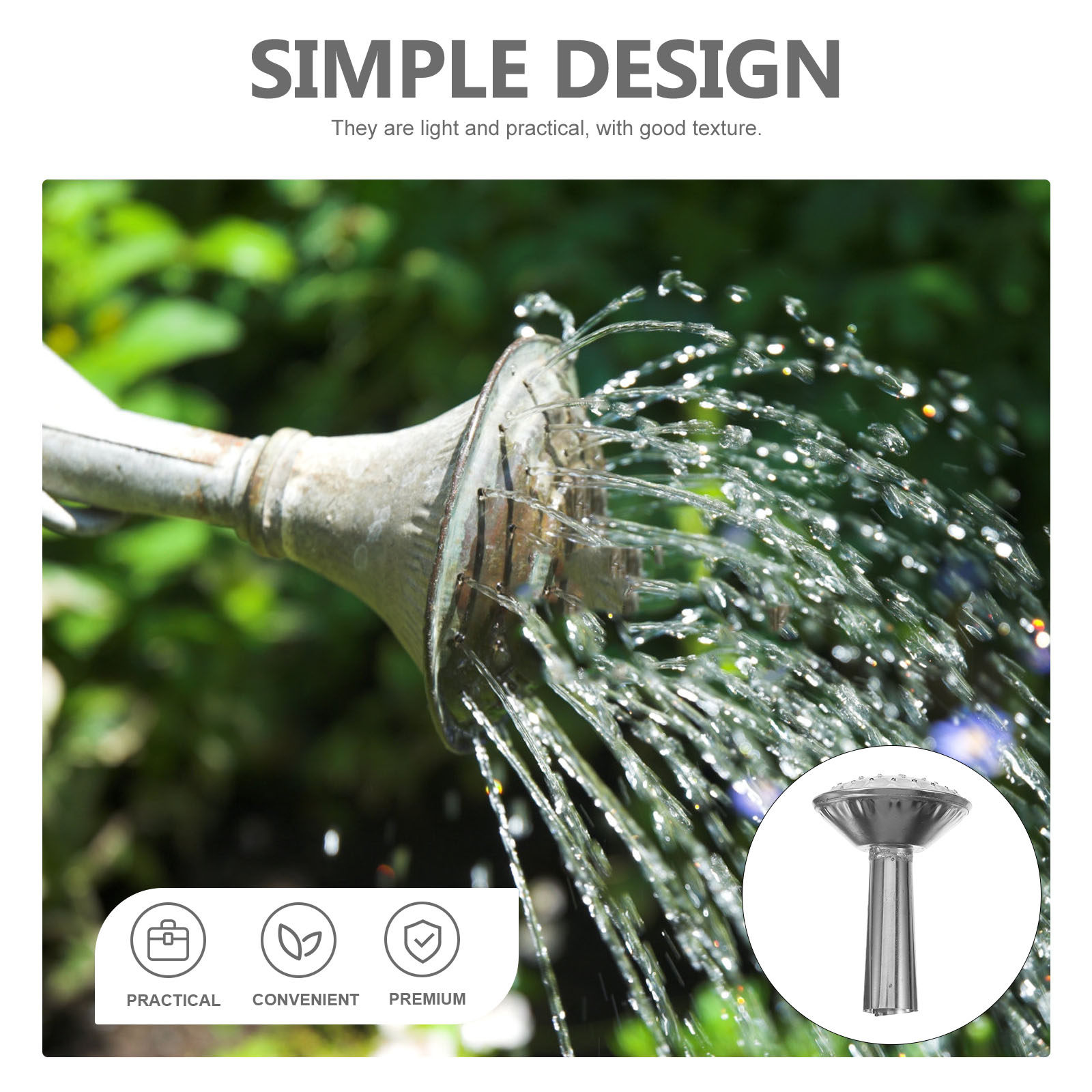 Stainless Steel Watering Can S - огляд і ціна Watering Can