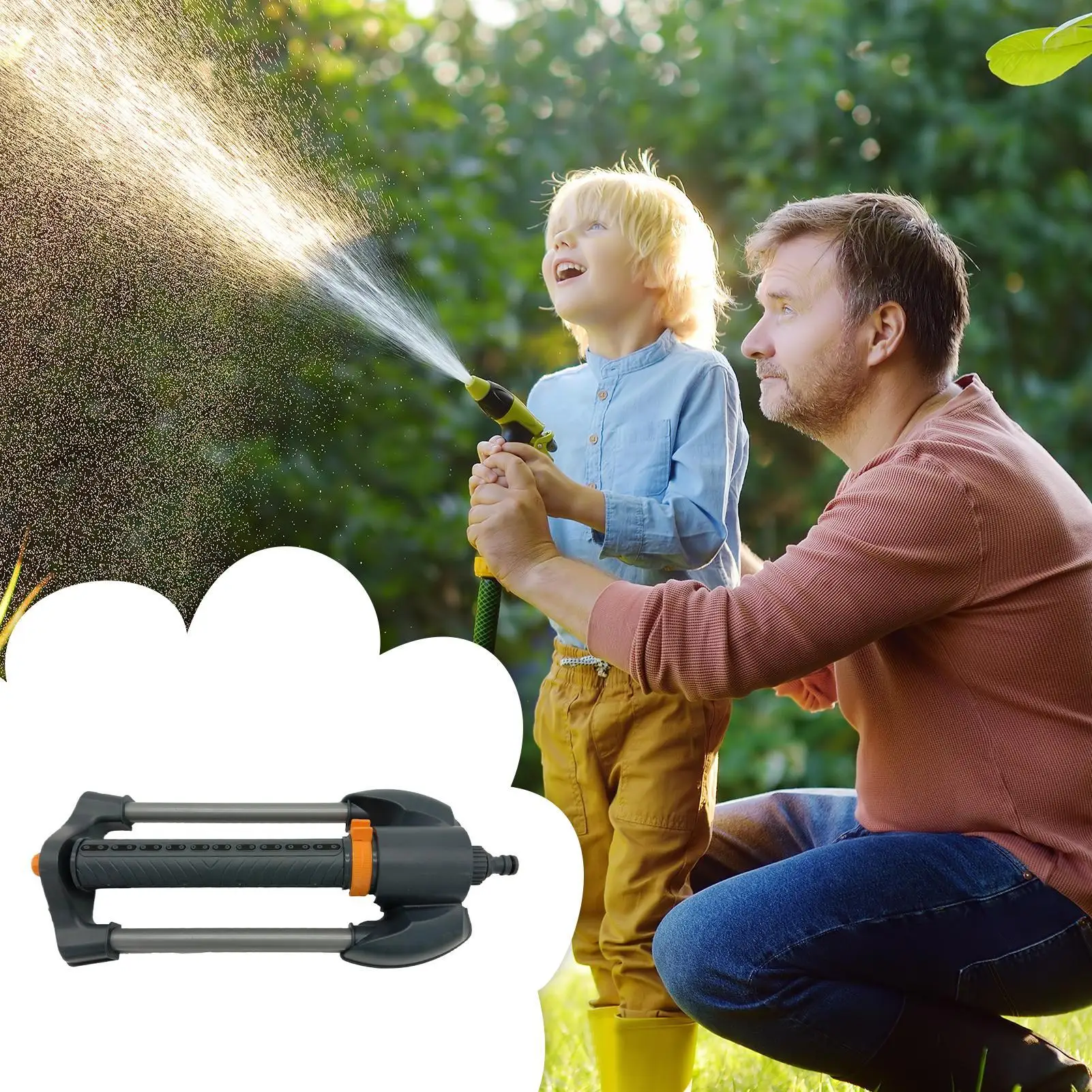 Water Sprinkler Oscillating Ga - огляд і ціна Raised Garden Bed