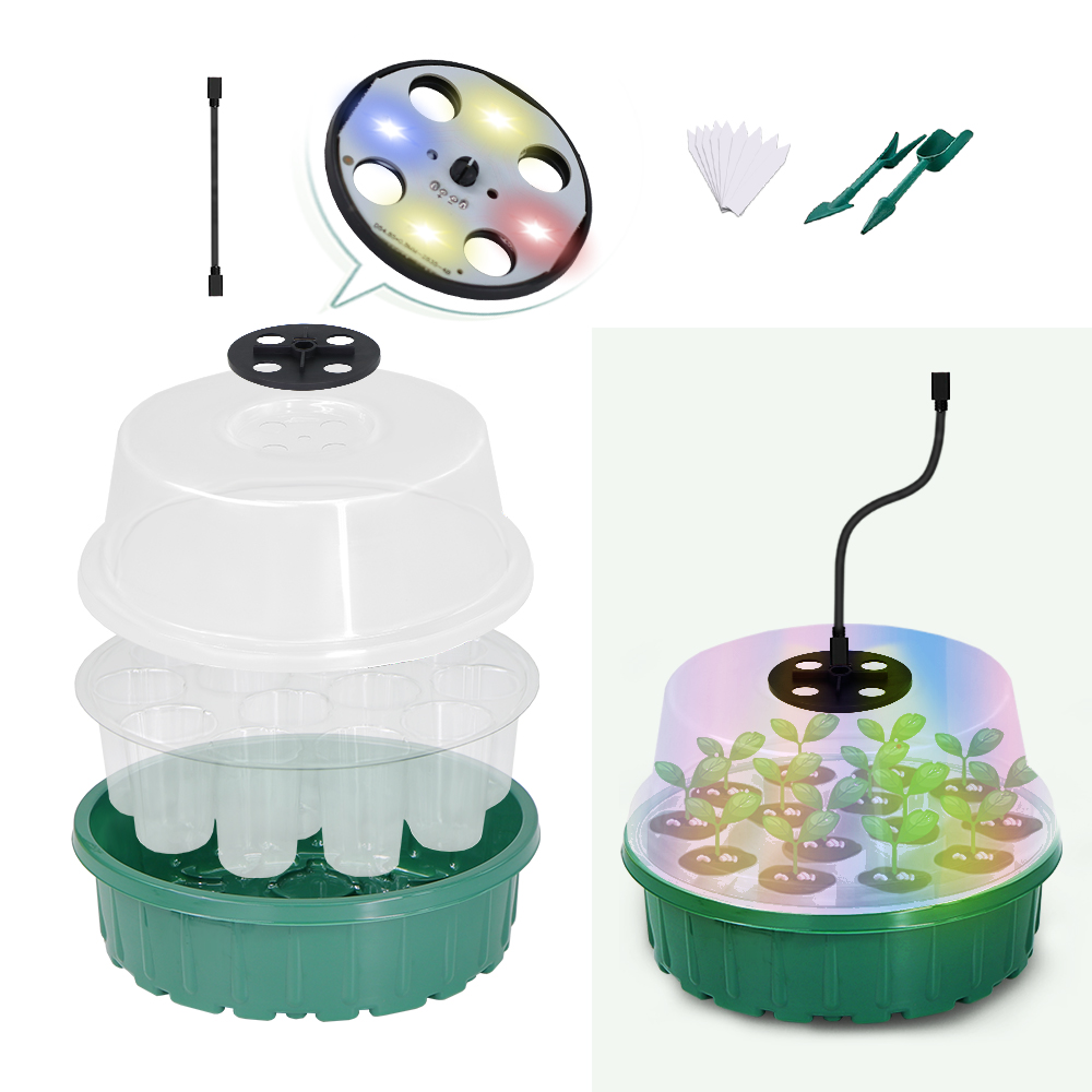 Round Seed Starter Tray with F - огляд і ціна Seed Starter Tray