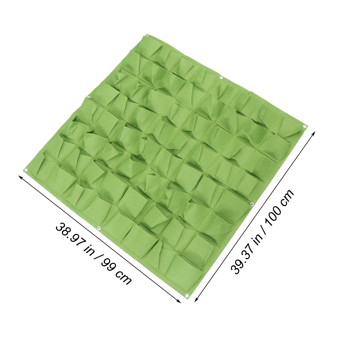 64 Pockets Wall Mounted Planti - огляд і ціна Vertical Planter
