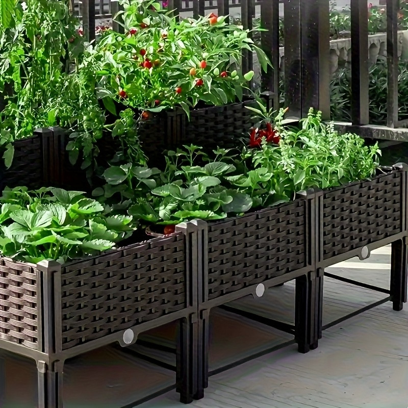 Garden Raised Bed, Elevated Fl - огляд і ціна Self Watering Planter